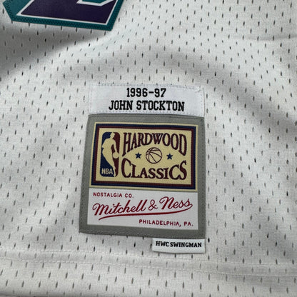 John Stockton Utah Jazz Mitchell & Ness NBA Jersey Size Medium