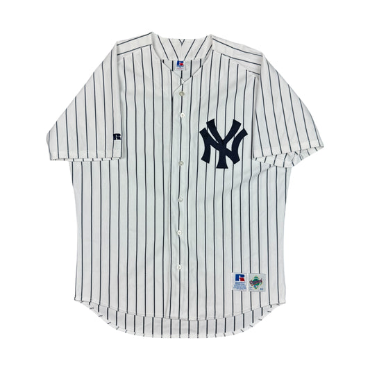 Babe Ruth New York Yankees Vintage Russell Authentic MLB Jersey Size 48