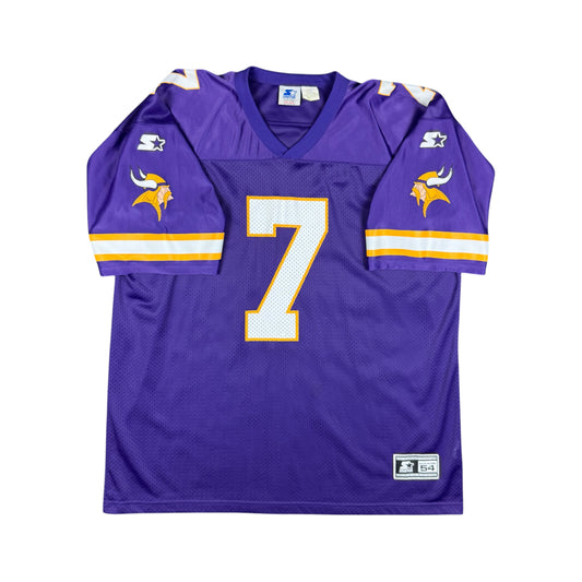 Randall Cunningham Minnesota Vikings Vintage Starter NFL Jersey Size XXL