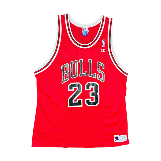 Michael Jordan Chicago Bulls Vintage Champion NBA Jersey Size XXL