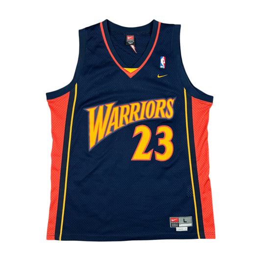 Jason Richardson Golden State Warriors Vintage Nike NBA Jersey Size Large