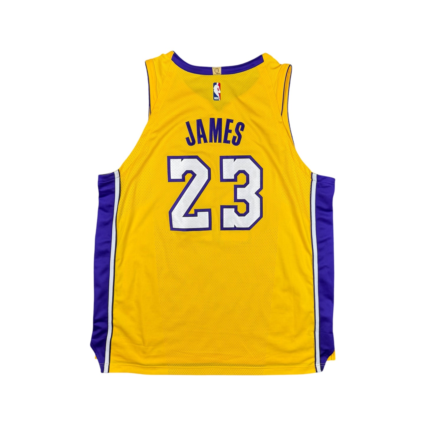 Lebron James Los Angeles Lakers Authentic NBA Jersey Size 56