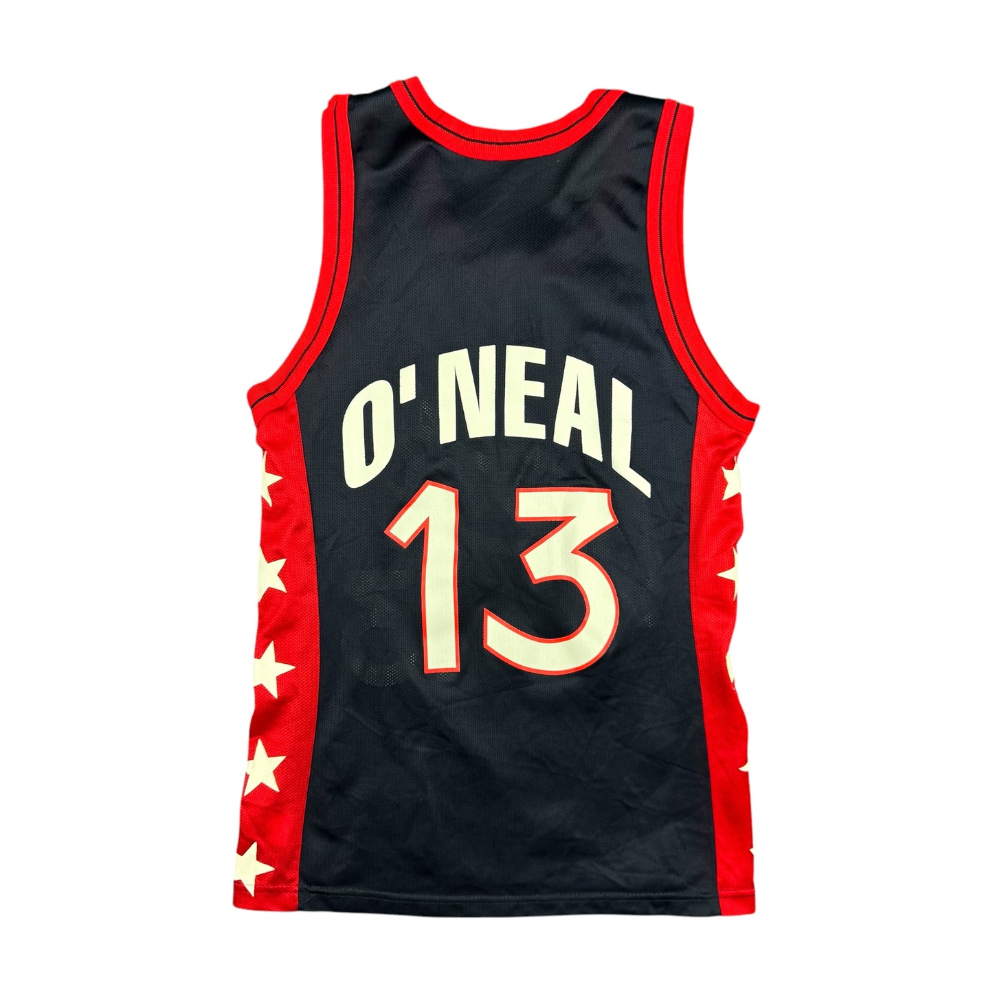 Shaquille O’Neal Team USA Vintage Champion Jersey Size Small