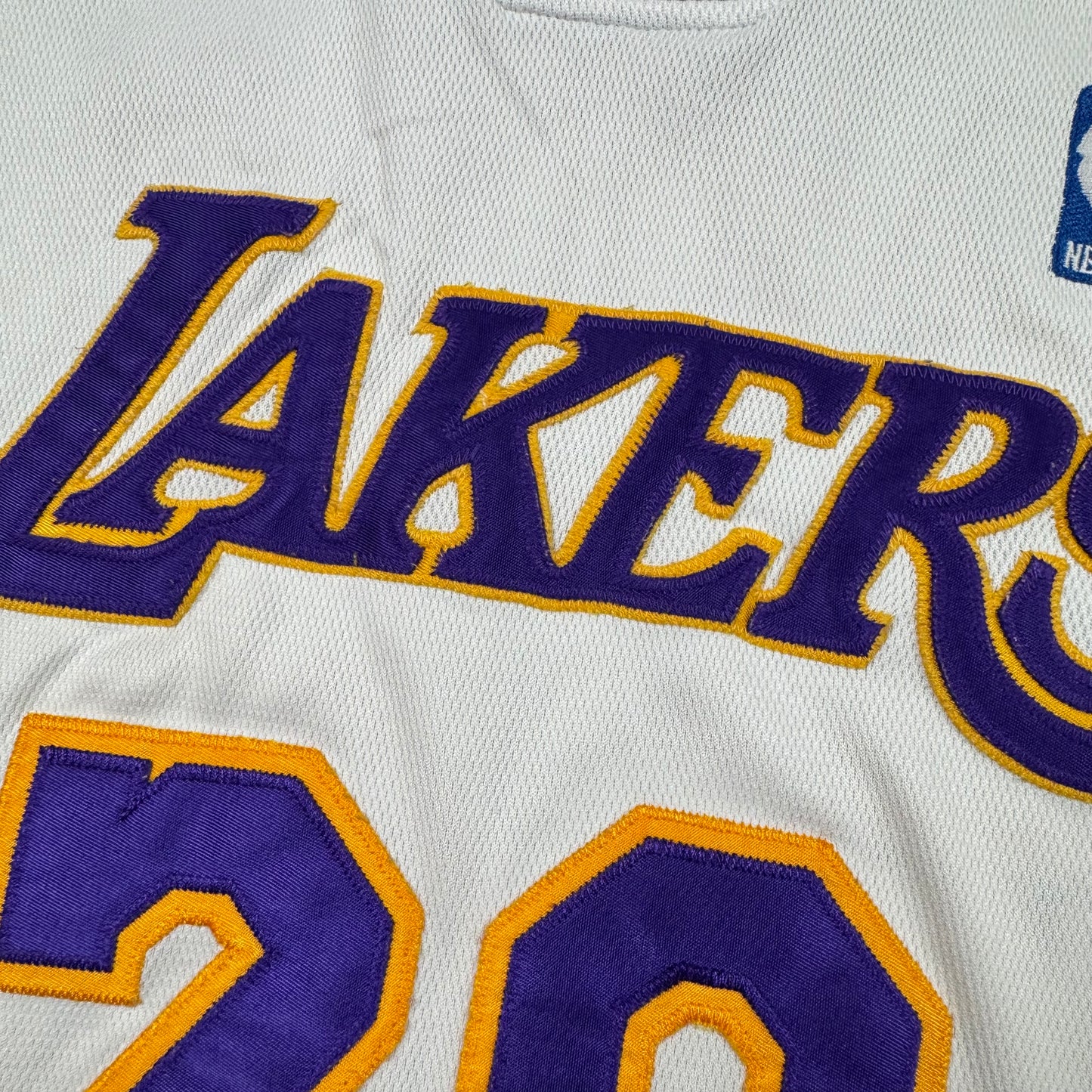 Gary Payton Los Angeles Lakers Vintage Nike Authentic NBA Jersey Size 56