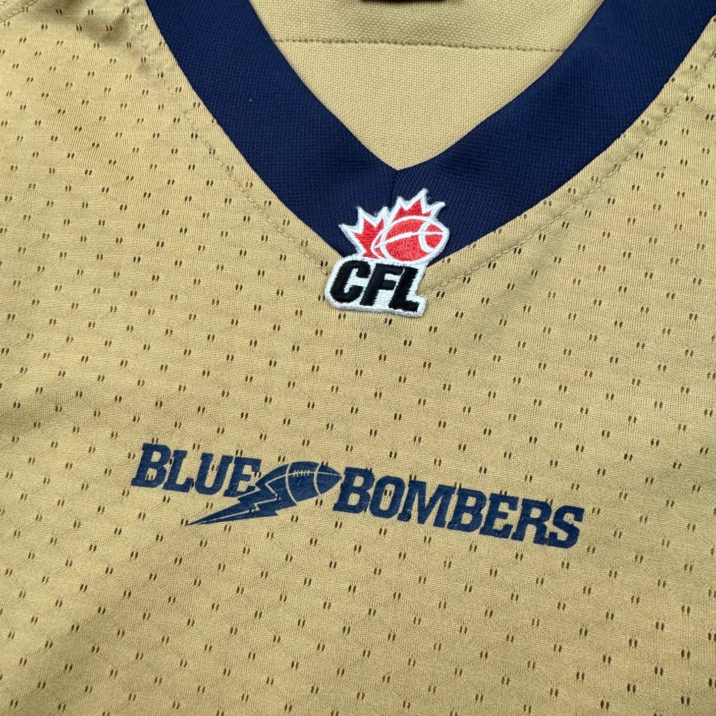 Winnipeg Blue Bombers Reebok CFL Jersey Size Medium