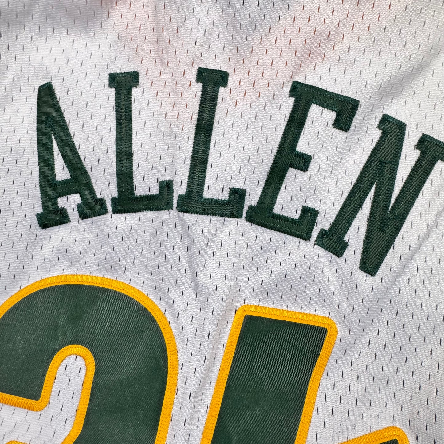 Ray Allen Seattle SuperSonics Vintage Reebok NBA Jersey Size XXL