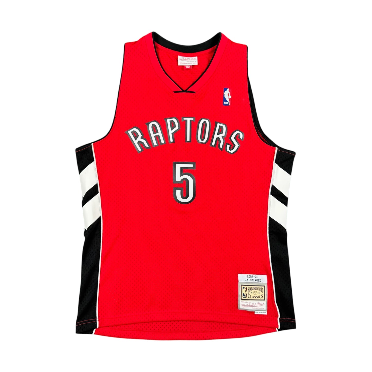 Jalen Rose Toronto Raptors Mitchell & Ness NBA Jersey Size Large