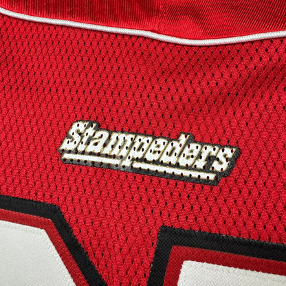 Keon Raymond Calgary Stampeders Autographed Reebok CFL Jersey Size Large