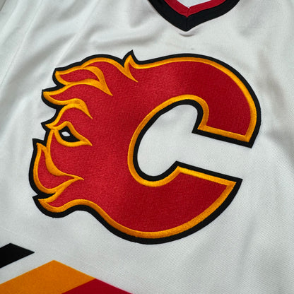 Calgary Flames Vintage CCM NHL Hockey Jersey Size Large NEW