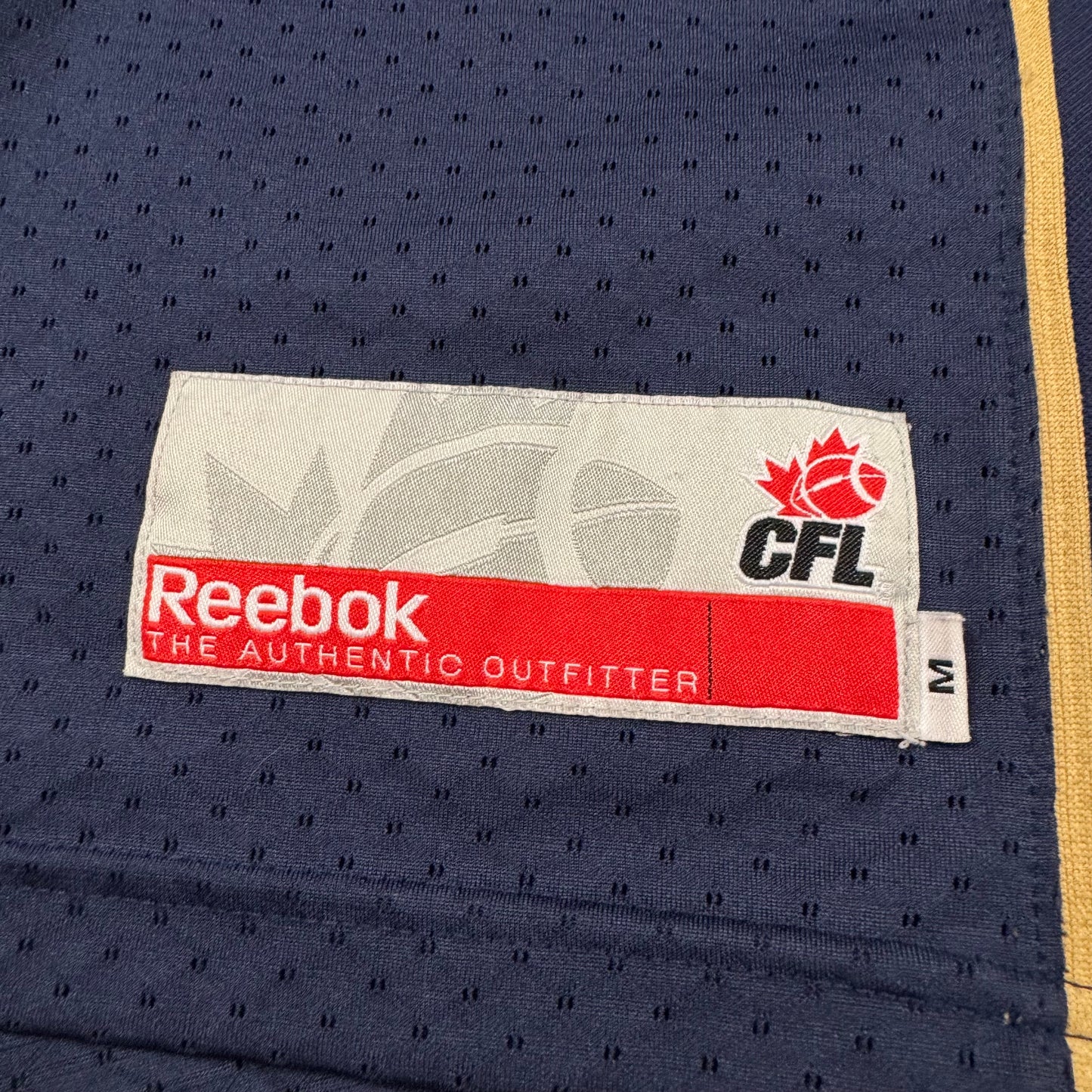 Winnipeg Blue Bombers Reebok CFL Jersey Size Medium