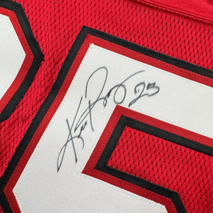 Keon Raymond Calgary Stampeders Autographed Reebok CFL Jersey Size Large