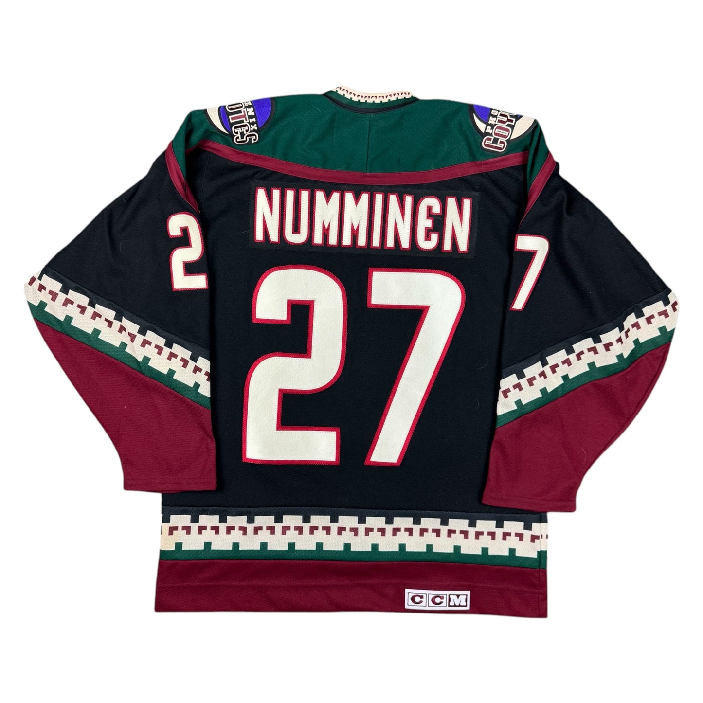 Teppo Numminen Phoenix Coyotes Vintage CCM NHL Hockey Jersey Size Medium