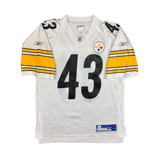 Troy Polamalu Pittsburgh Steelers Vintage Reebok NFL Jersey Size Medium