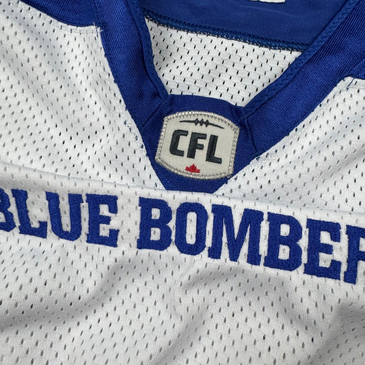 Winnipeg Blue Bombers Adidas Team Issued CFL Jersey Size 48