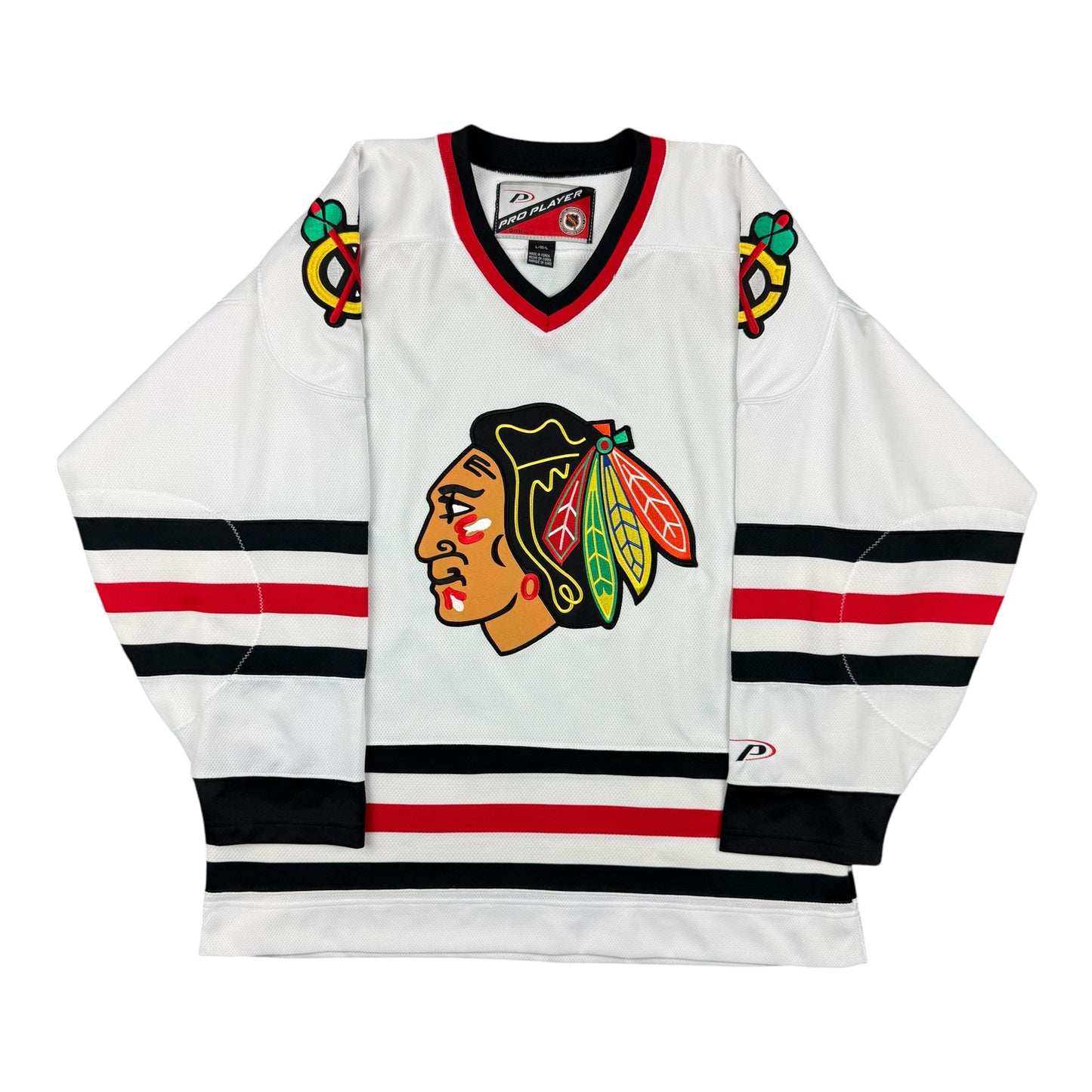 Chicago Blackhawks Vintage Pro Player NHL Hockey Jersey Size Large