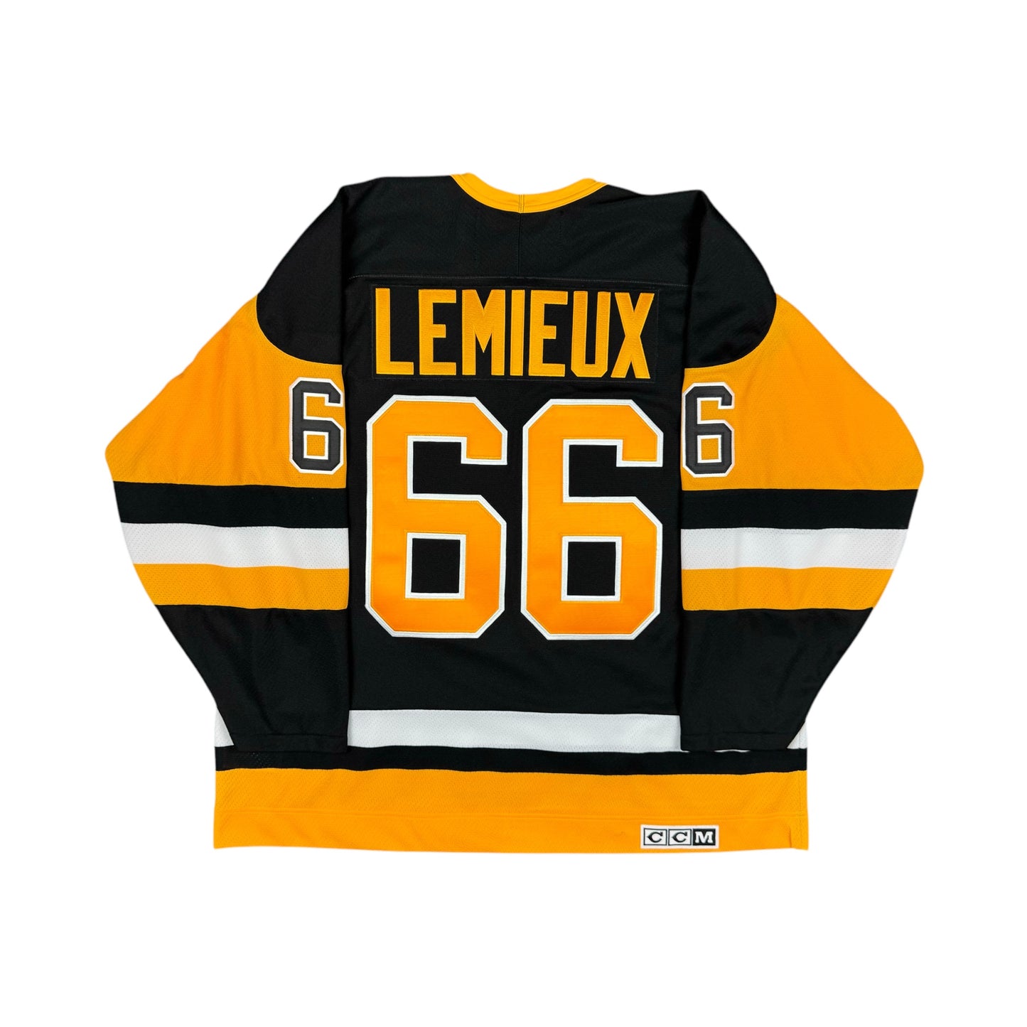 Mario Lemieux Pittsburgh Penguins Vintage CCM NHL Hockey Jersey Size XXL