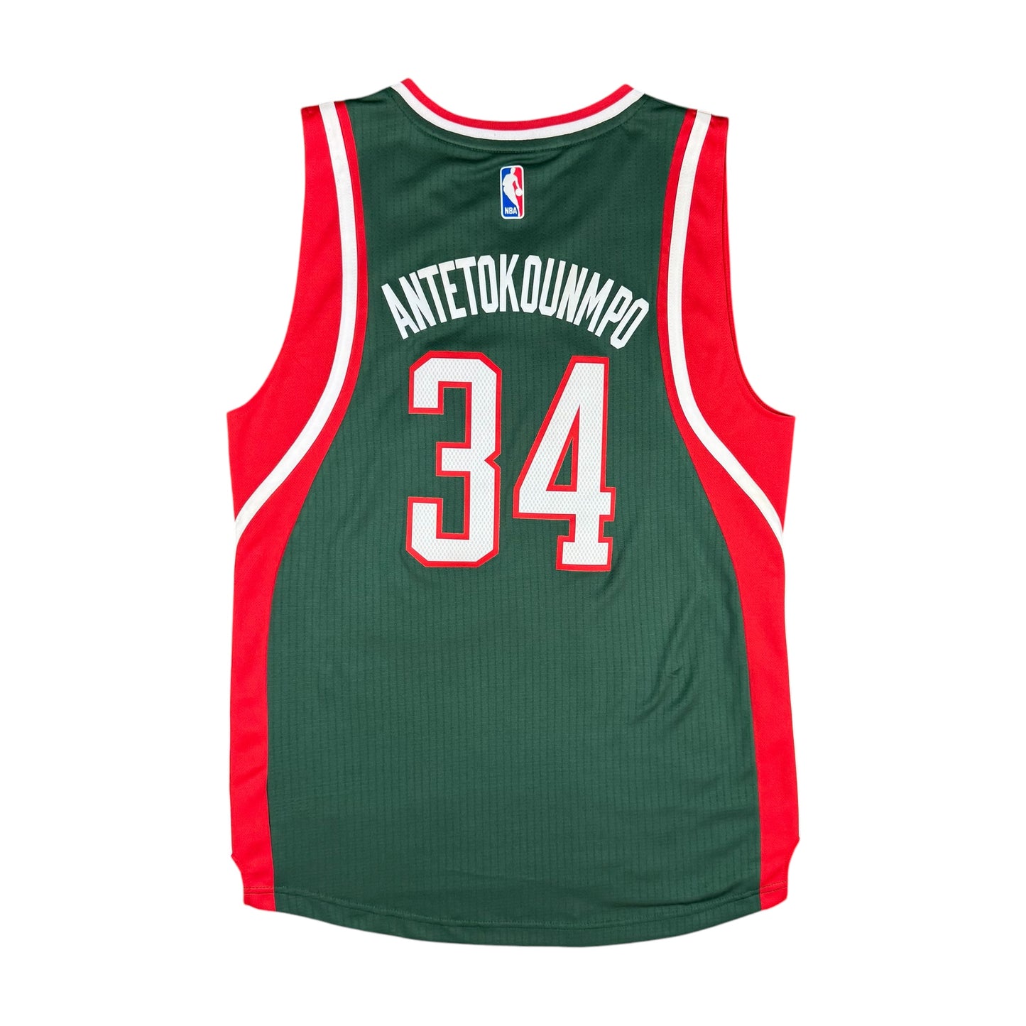 Giannis Antetokounmpo Milwaukee Bucks Adidas Rookie NBA Jersey Size Medium