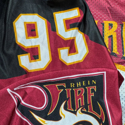 Rhein Fire Vintage NFL Europe Reebok 90’s Football Jersey Size XL