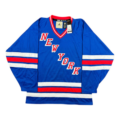 New York Rangers Team Classic Throwback Adidas NHL Hockey Jersey Size Large NEW