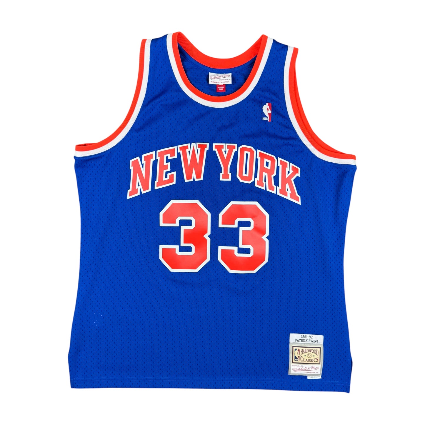 Patrick Ewing New York Knicks Mitchell & Ness NBA Jersey Size XL