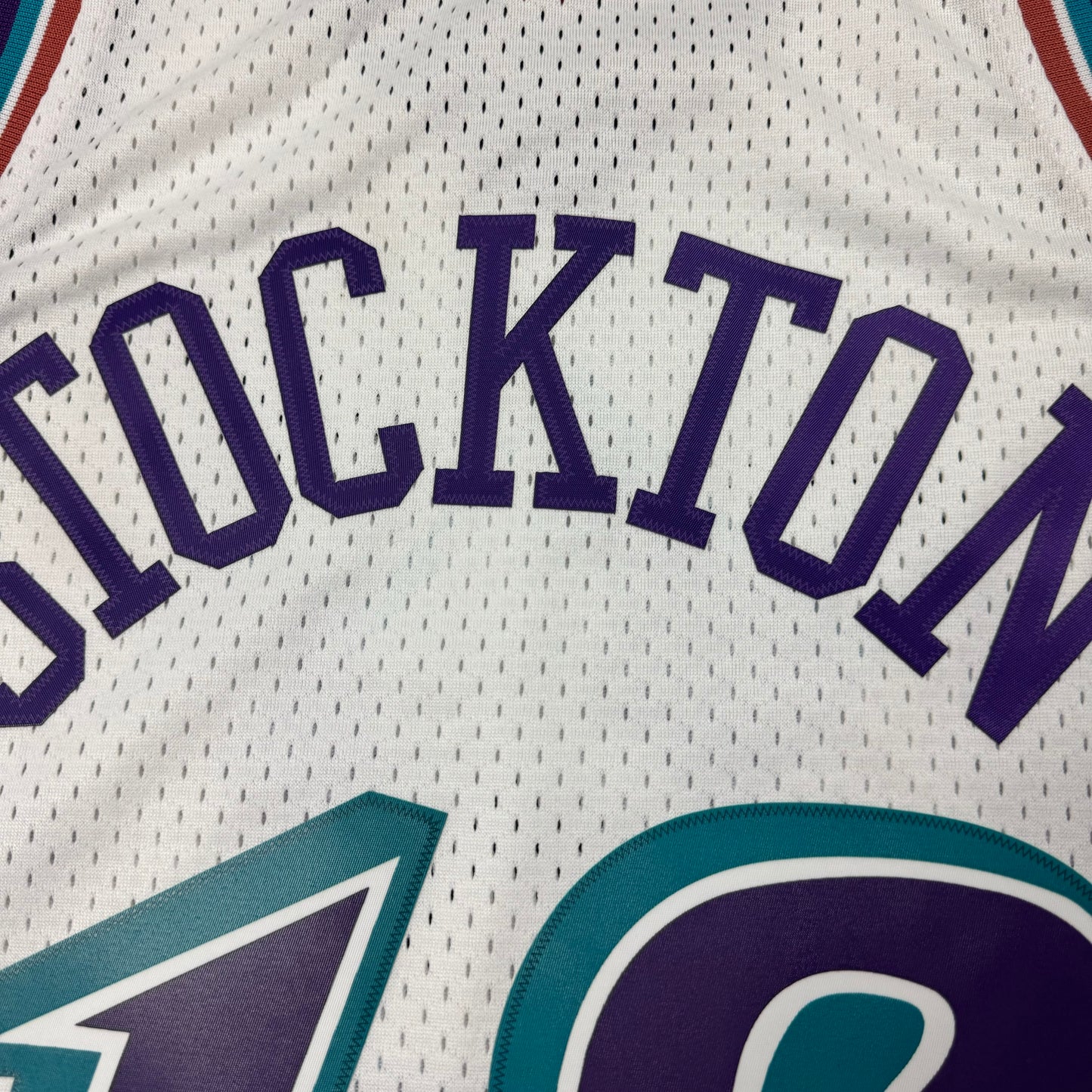 John Stockton Utah Jazz Mitchell & Ness NBA Jersey Size Medium