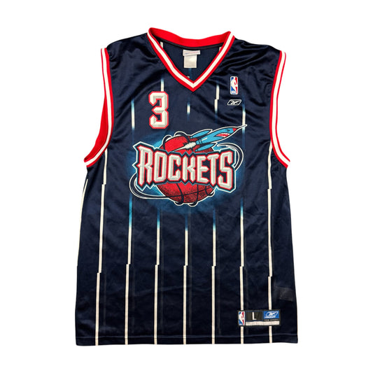 Steve Francis Houston Rockets Vintage Reebok NBA Jersey Size Large