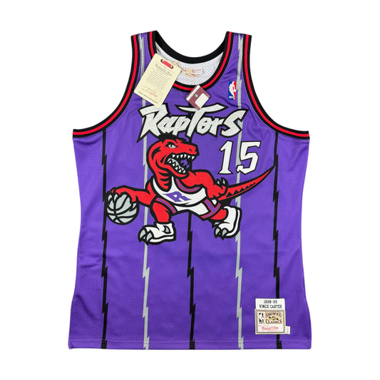 Vince Carter Toronto Raptors Mitchell & Ness Authentic NBA Jersey Size 48 NEW