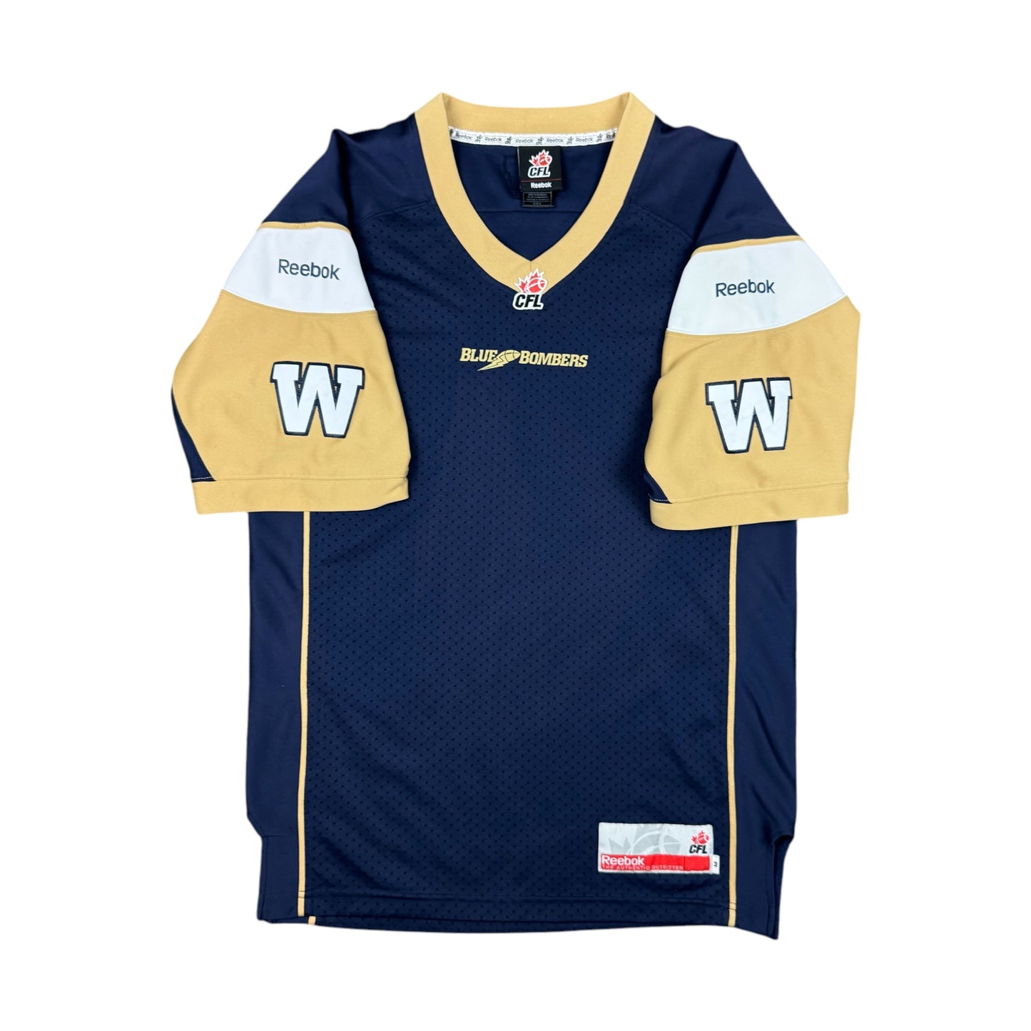 Winnipeg Blue Bombers Reebok CFL Jersey Size Medium