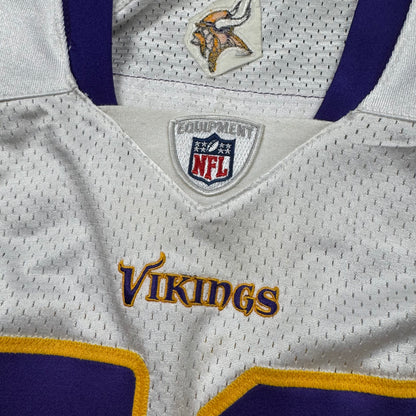 David Herron Minnesota Vikings 2008 Game Worn Rookie Reebok NFL Jersey Sz 06-48