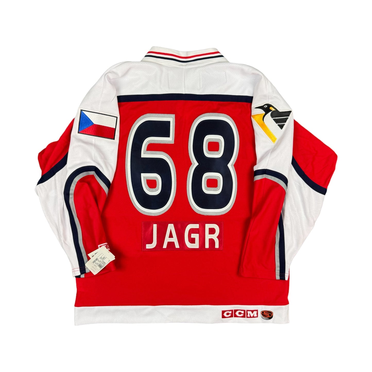 Jaromir Jagr 2000 All Star Vintage CCM NHL Hockey Signed Jersey Size Large NEW