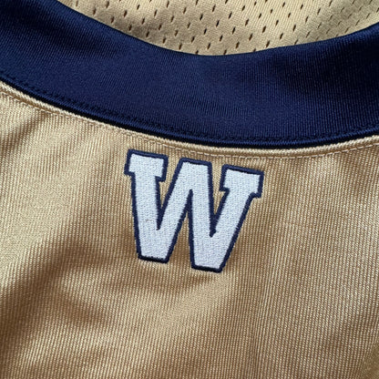 Winnipeg Blue Bombers Reebok Team Issued 2015 CFL Football Jersey Size 38