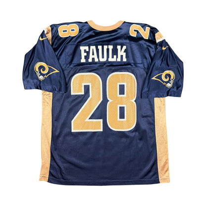 Marshall Faulk St. Louis Rams Vintage Nike NFL Jersey Size XL