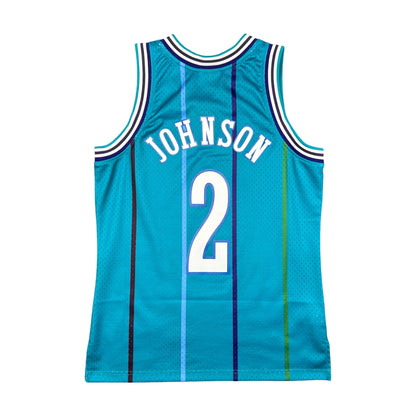 Larry Johnson Charlotte Hornets Mitchell & Ness NBA Jersey Size Medium