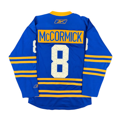 Cody McCormick Buffalo Sabres 40th Anniversary Reebok NHL Jersey Size Small