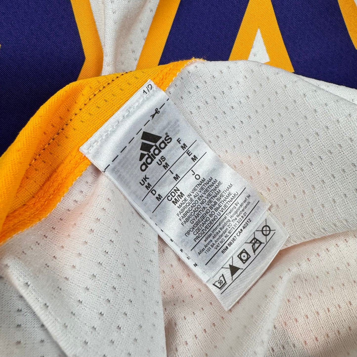 Kobe Bryant Los Angeles Lakers 2014 Christmas Adidas NBA Jersey Size Small