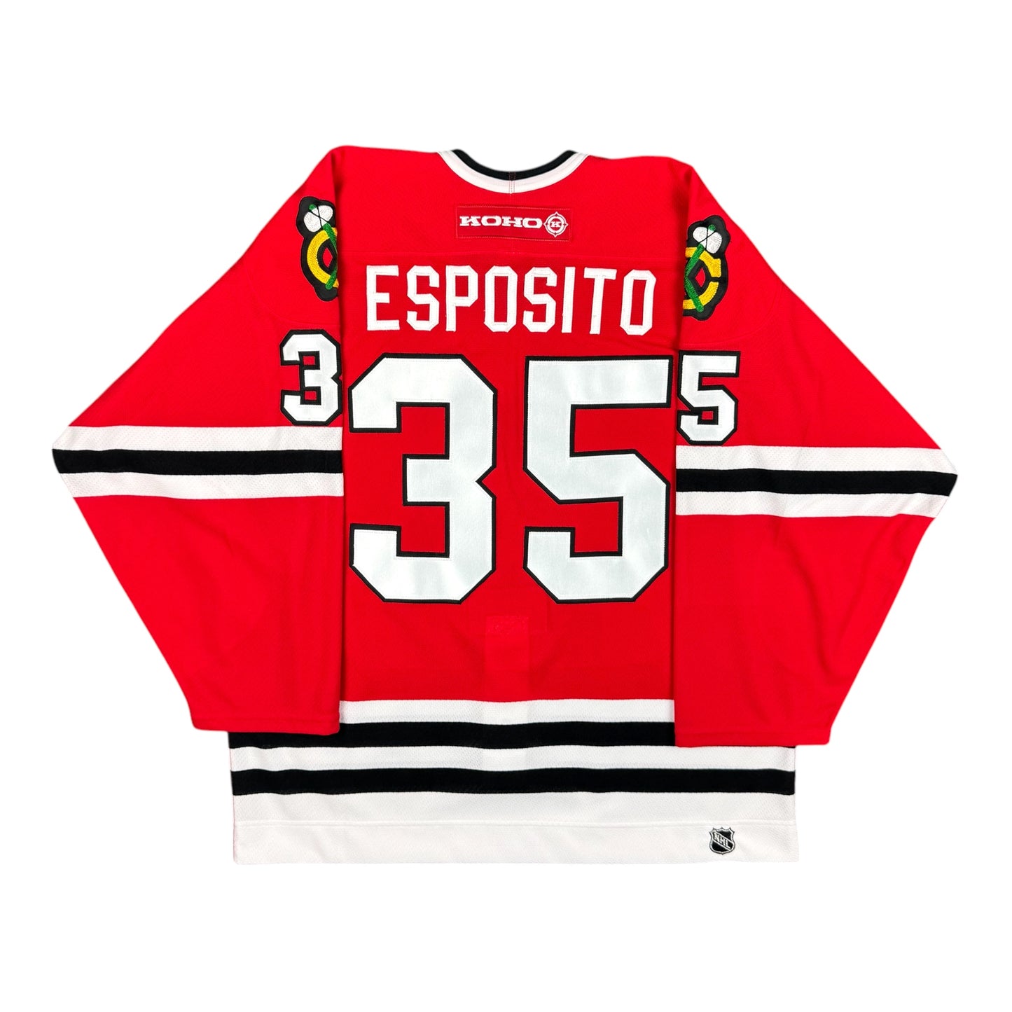 Tony Esposito Chicago Blackhawks Vintage Koho Authentic NHL Hockey Jersey Sz 52