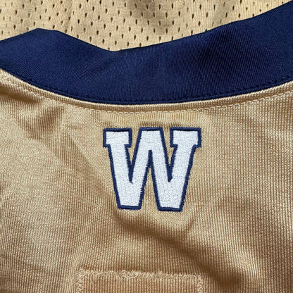 Winnipeg Blue Bombers Reebok Team Issued 2013 CFL Football Jersey Size 42