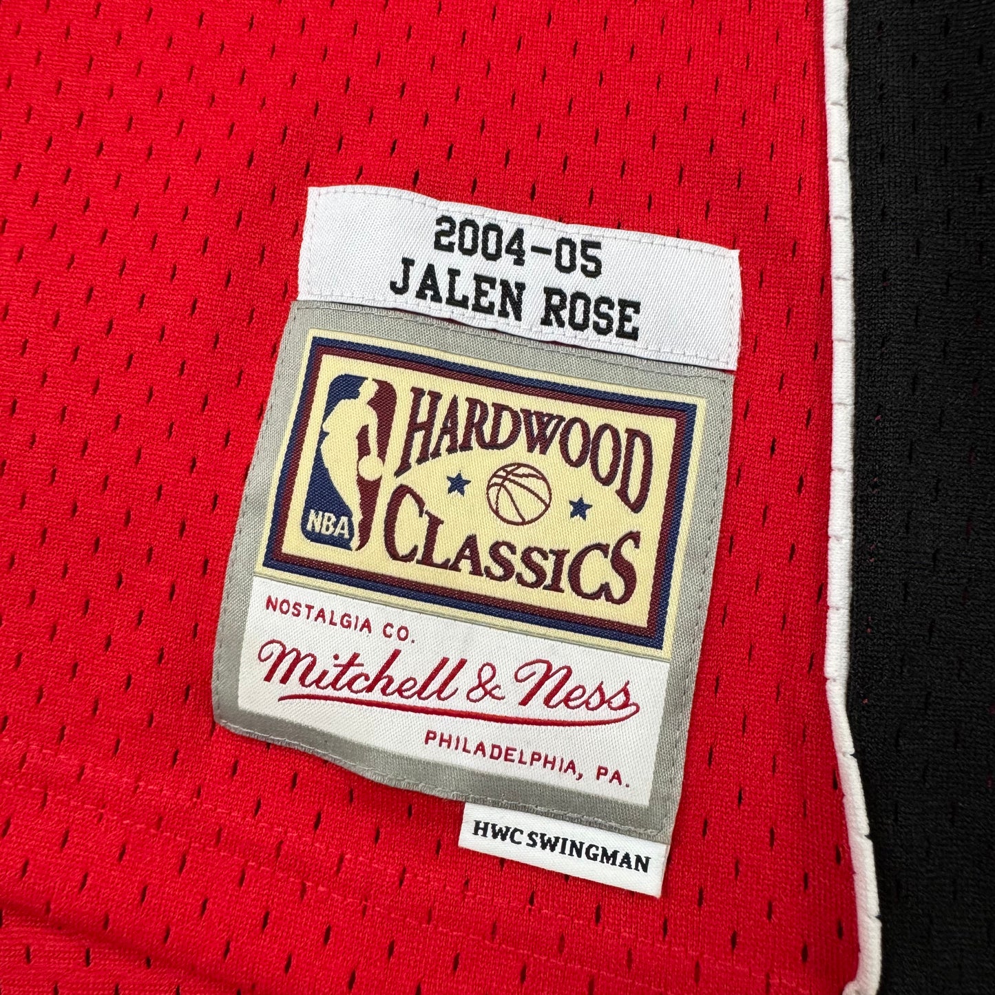 Jalen Rose Toronto Raptors Mitchell & Ness NBA Jersey Size Large