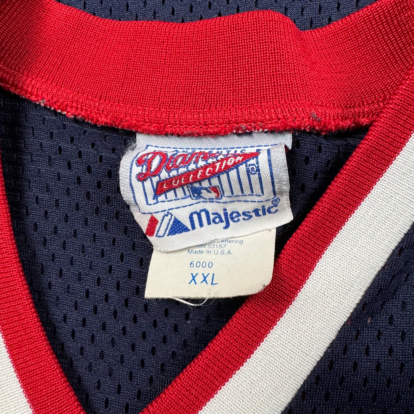 Boston Red Sox Vintage Batting Practice Majestic Authentic MLB Jersey Size XXL