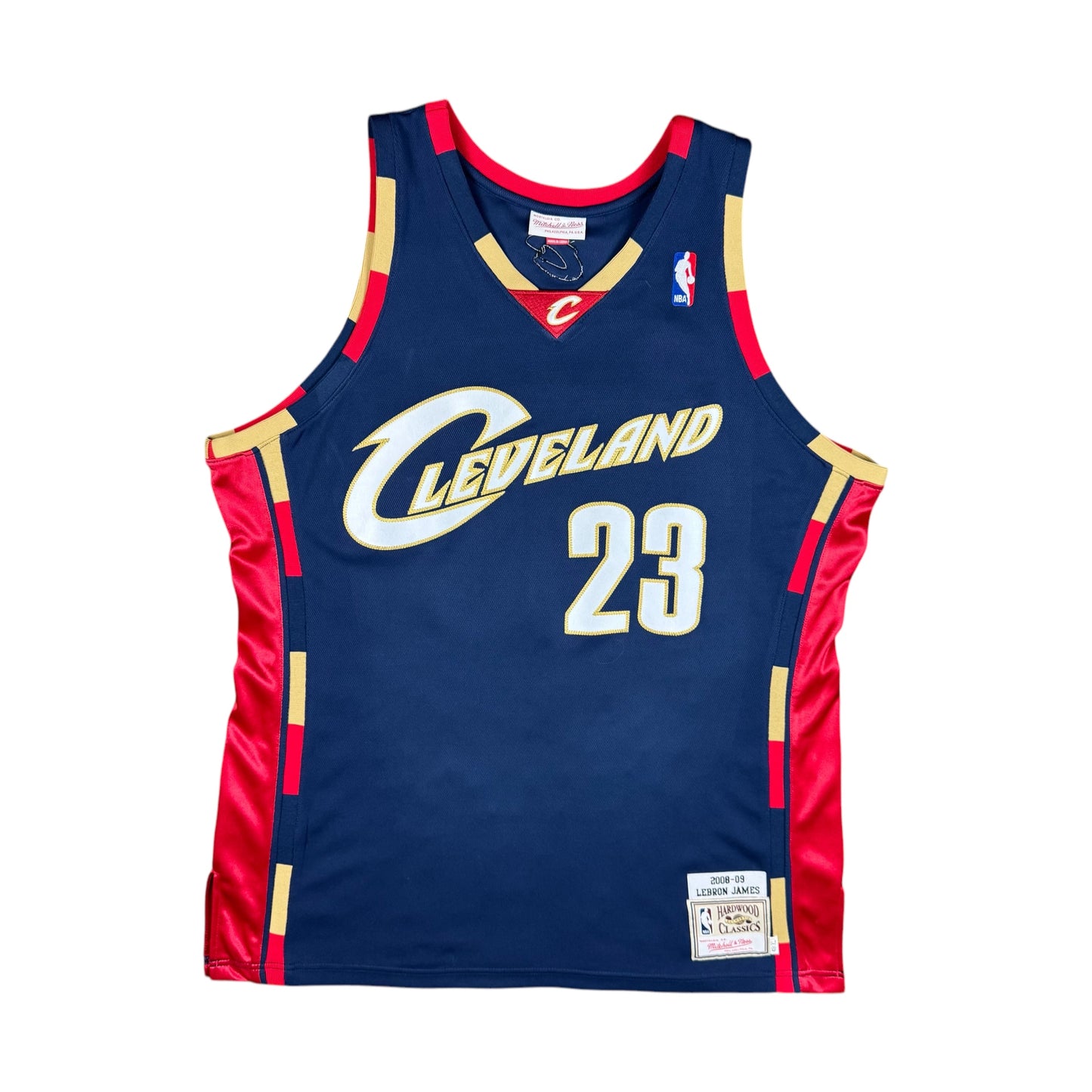 Lebron James Cleveland Cavaliers Authentic Mitchell & Ness NBA Jersey Size 48