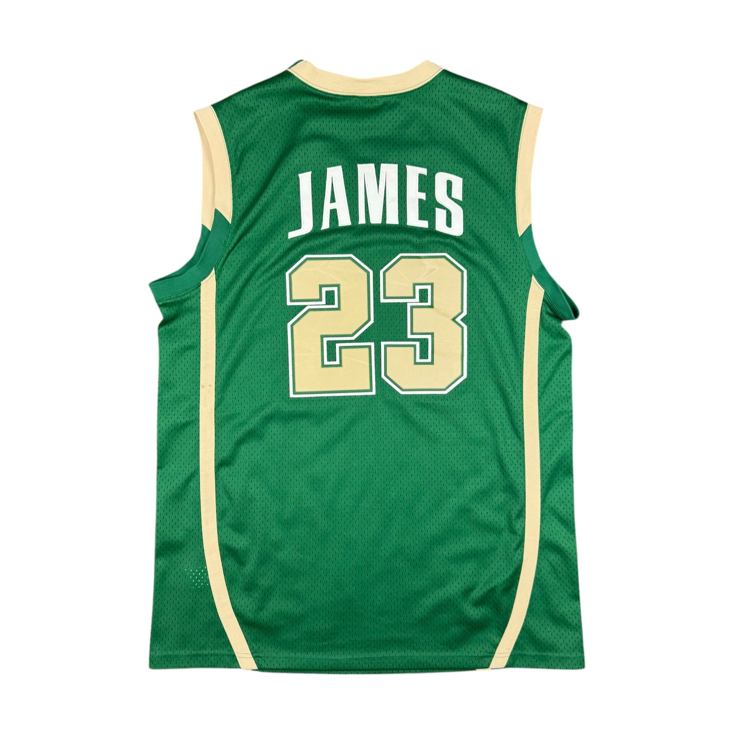 Lebron James St Vincent St Mary High School Vintage Nike Jersey Size XL