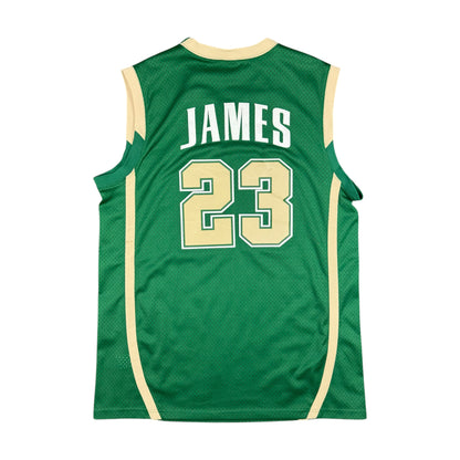 Lebron James St Vincent St Mary High School Vintage Nike Jersey Size XL