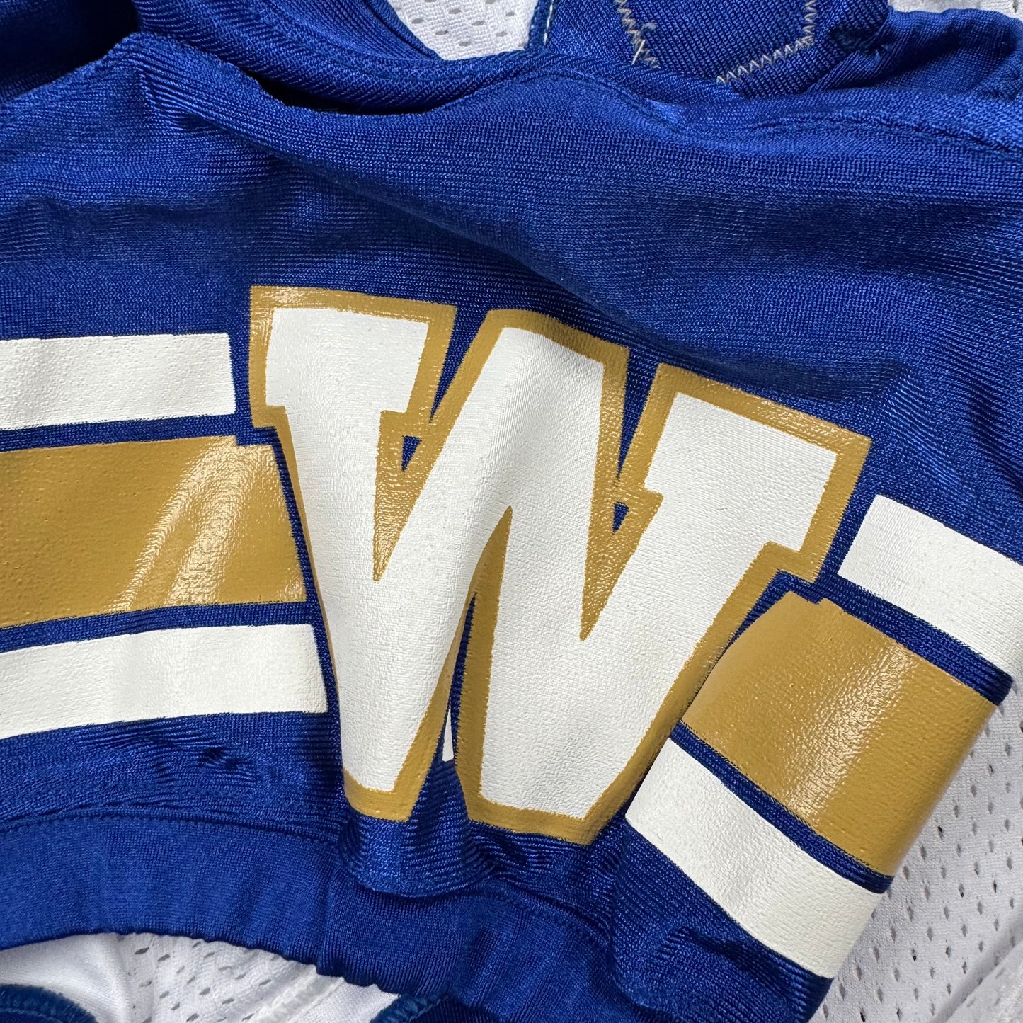 Winnipeg Blue Bombers Adidas Team Issued CFL Jersey Size 46