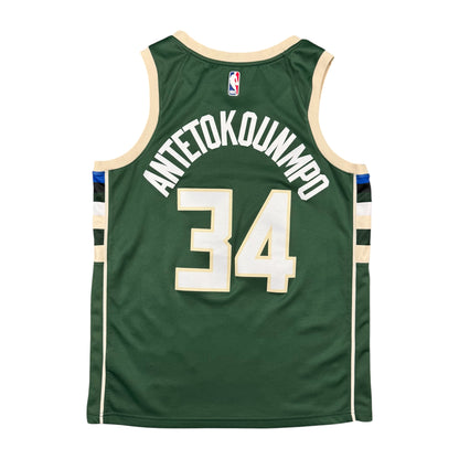 Giannis Antetokounmpo Milwaukee Bucks Nike NBA Jersey Size Large