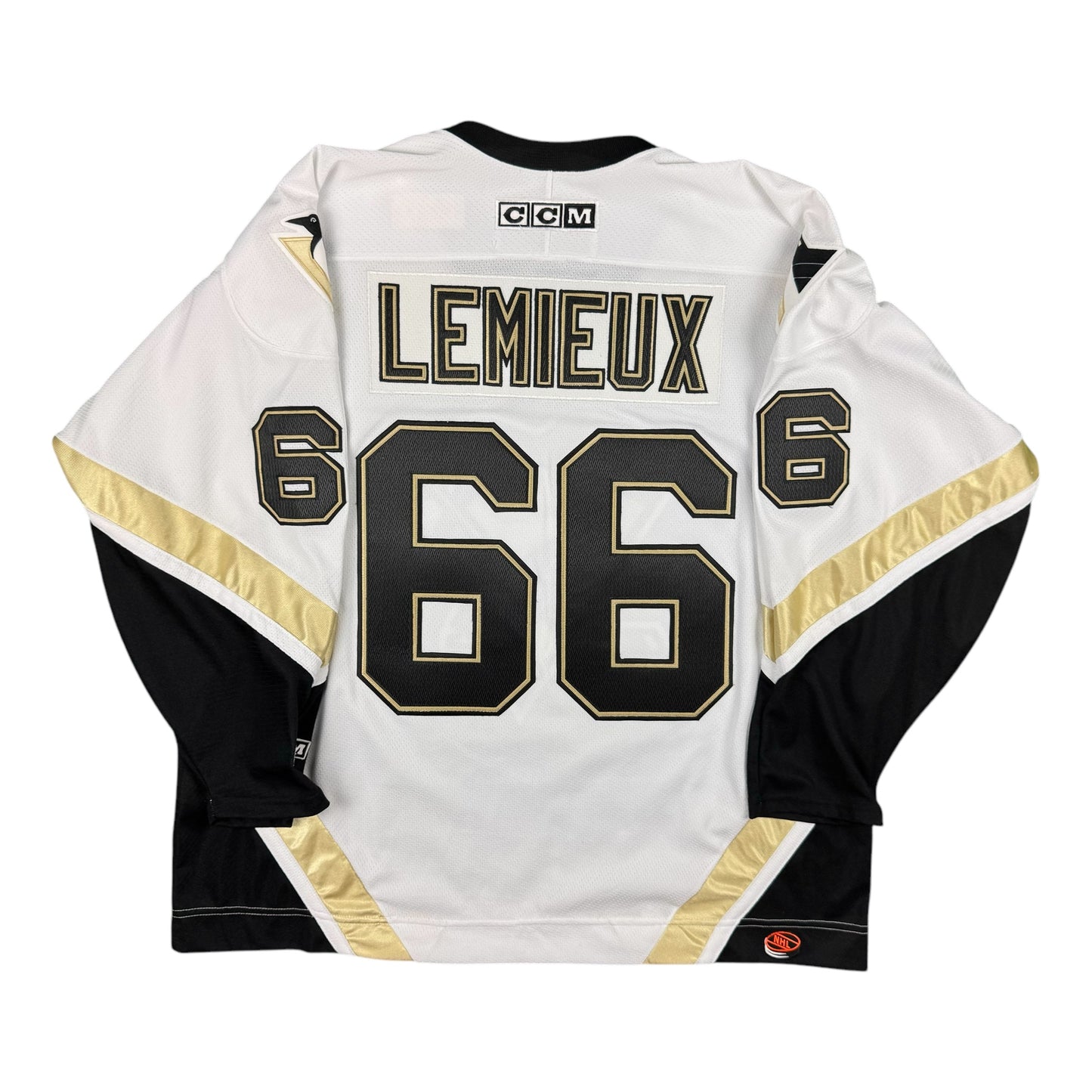 Mario Lemieux Pittsburgh Penguins Vintage CCM NHL Hockey Jersey Size XXL