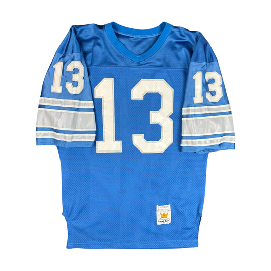 Detroit Lions Collin’s Authentic Vintage Sand Knit NFL Jersey Size 40