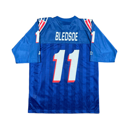 Drew Bledsoe New England Patriots Vintage Starter NFL Jersey Size Large NEW