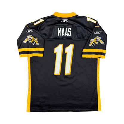 Jason Maas Hamilton Tiger Cats Vintage Reebok CFL Jersey Size XL