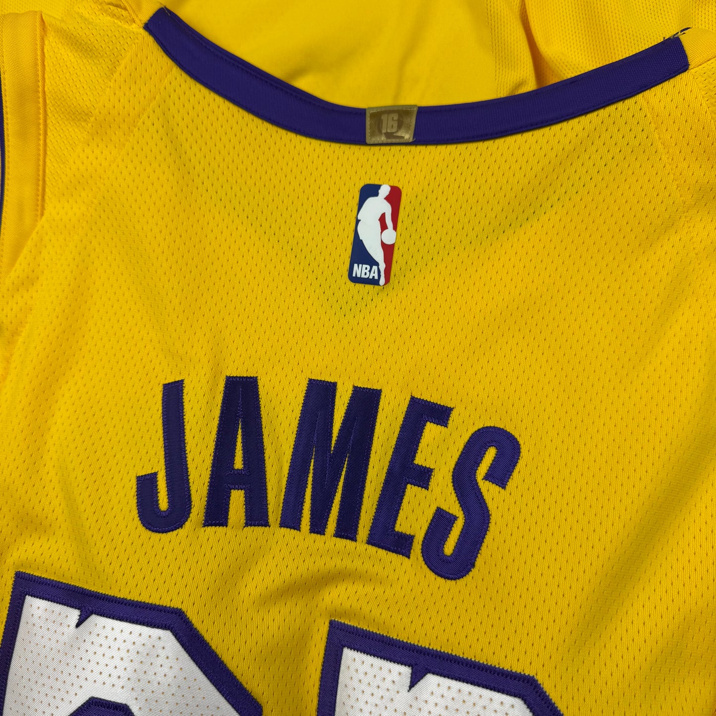 Lebron James Los Angeles Lakers Authentic NBA Jersey Size 56