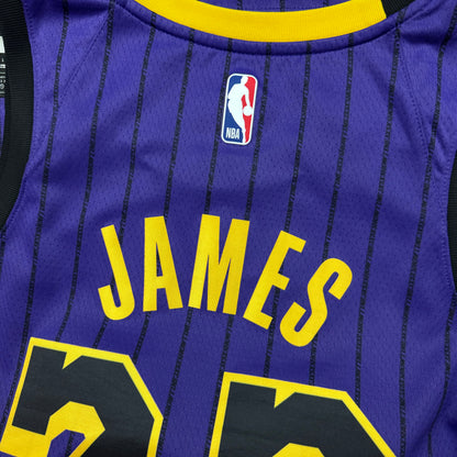 Lebron James Los Angeles Lakers Lore Series Nike NBA Jersey Size Medium